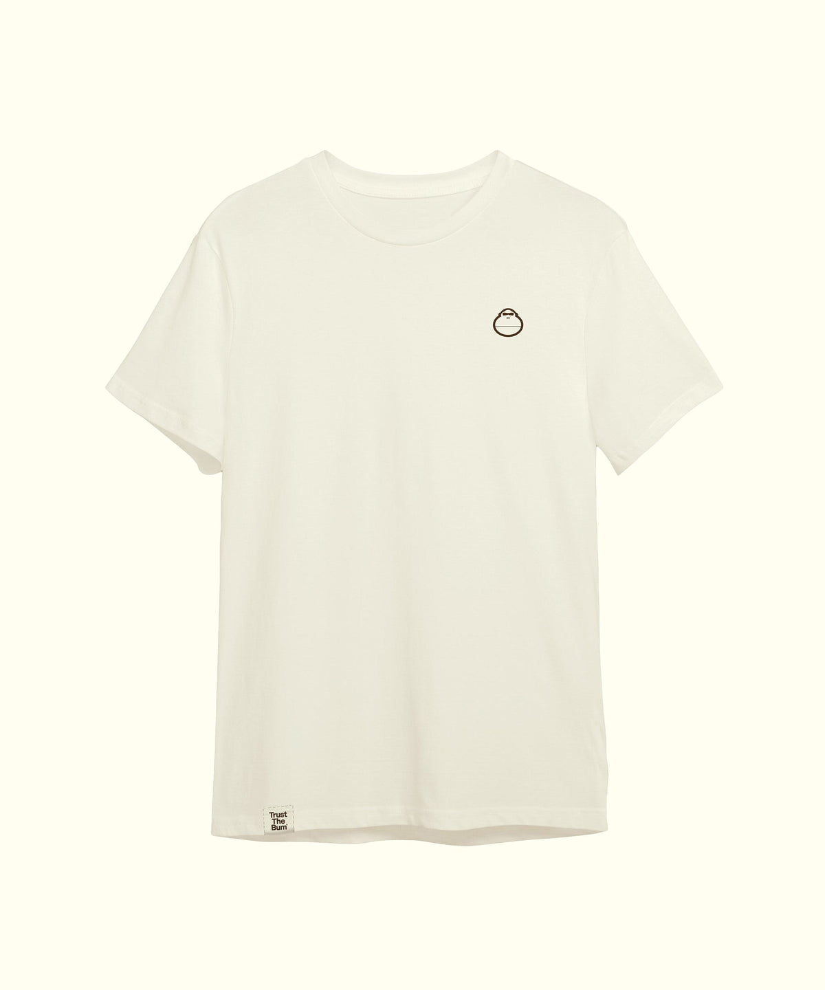 Plain Tee - White - White, Small